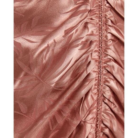 Ronny Kobo Astrid Rose Jacquard Silk Dress XL - Picture 3 of 16